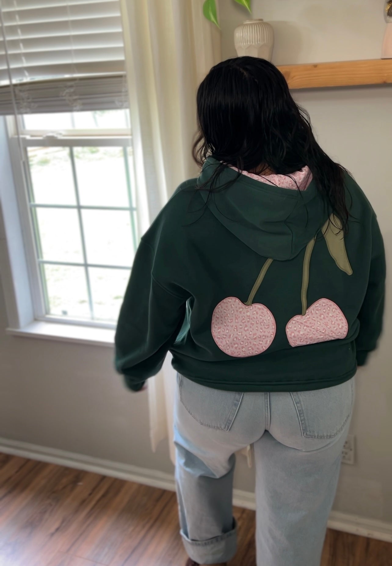 Oversized Cherry hoodie