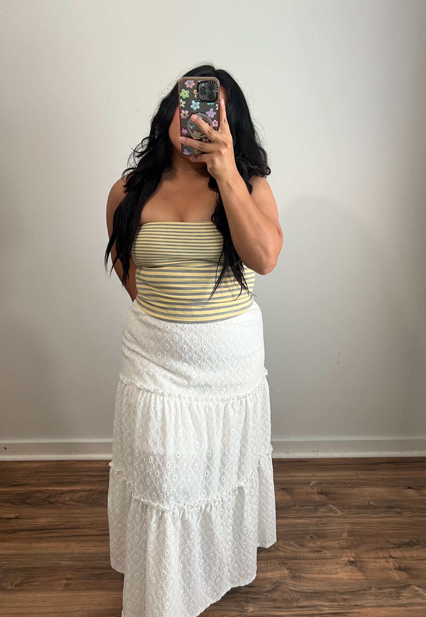 Sea bay maxi skirt