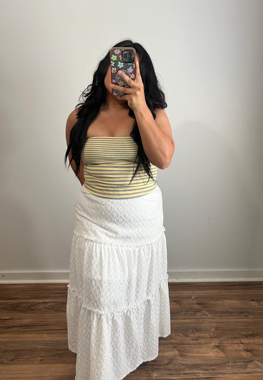 Butter yellow top
