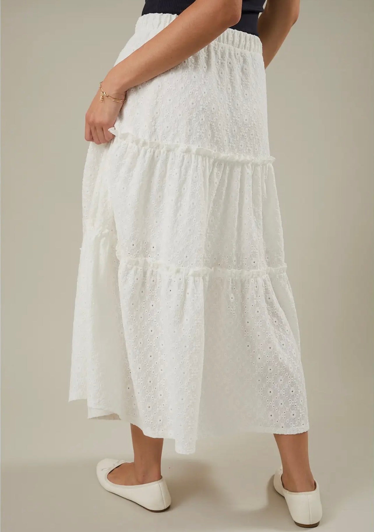 Sea bay maxi skirt