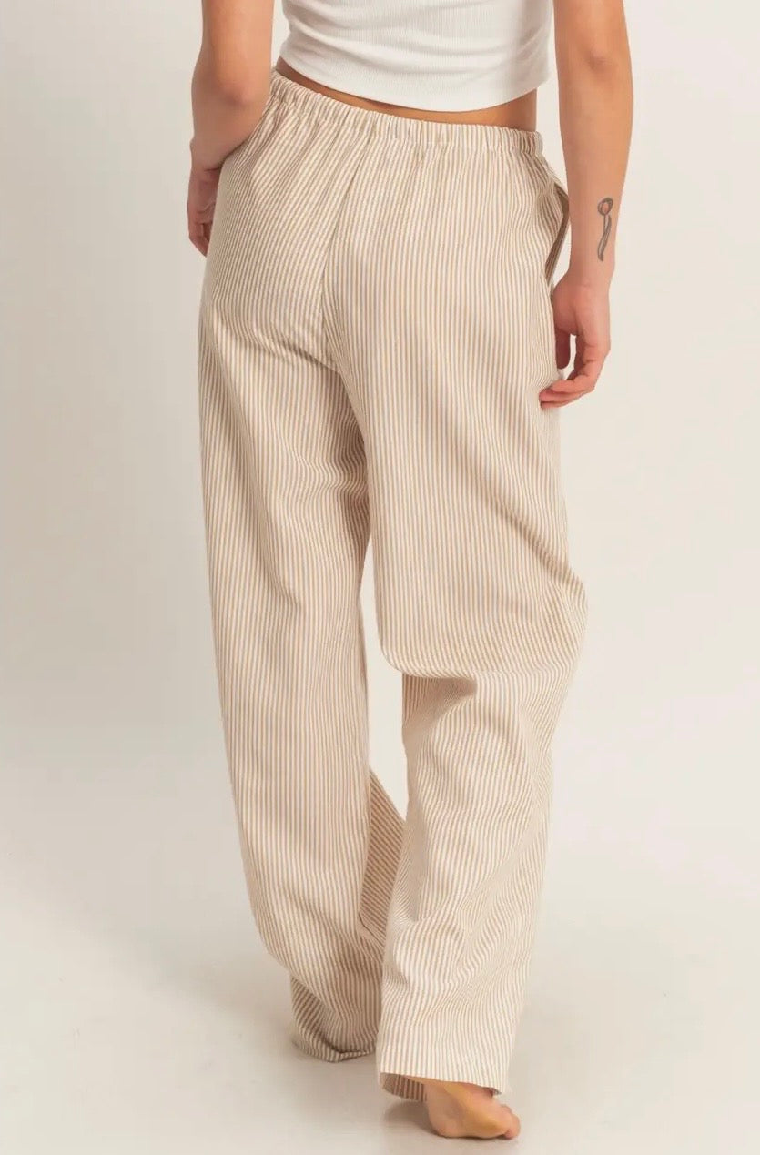 Sandy striped leg pants