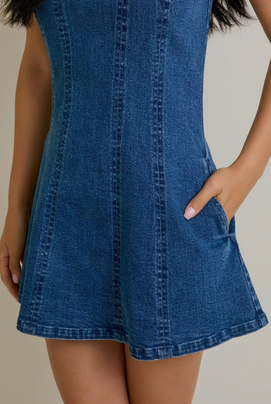 Denim dress