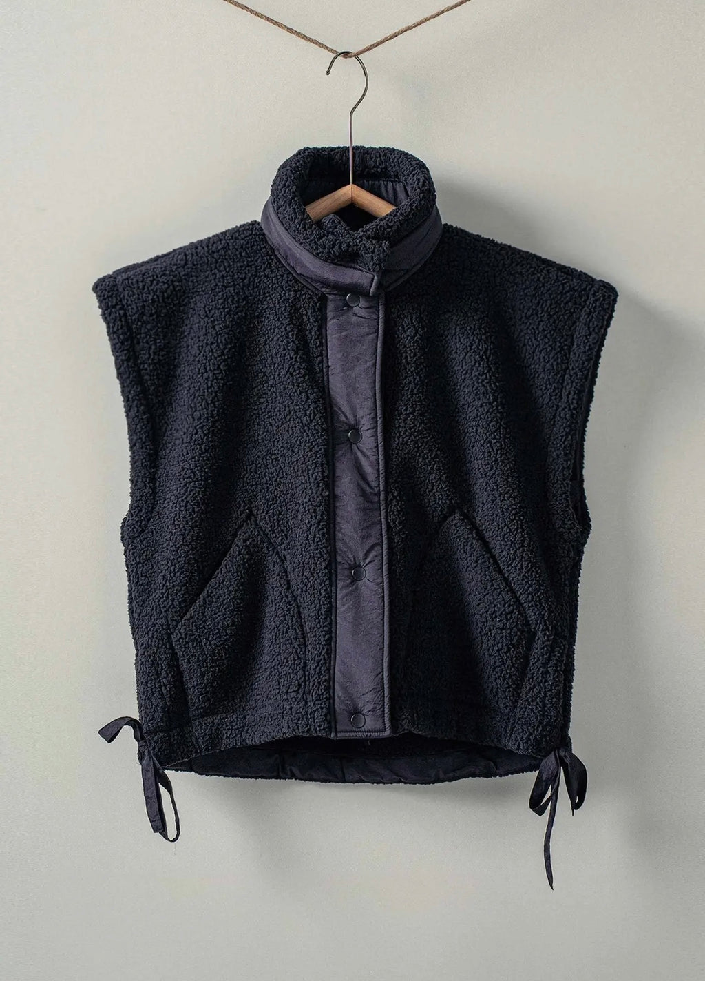 Teddy oversized vest