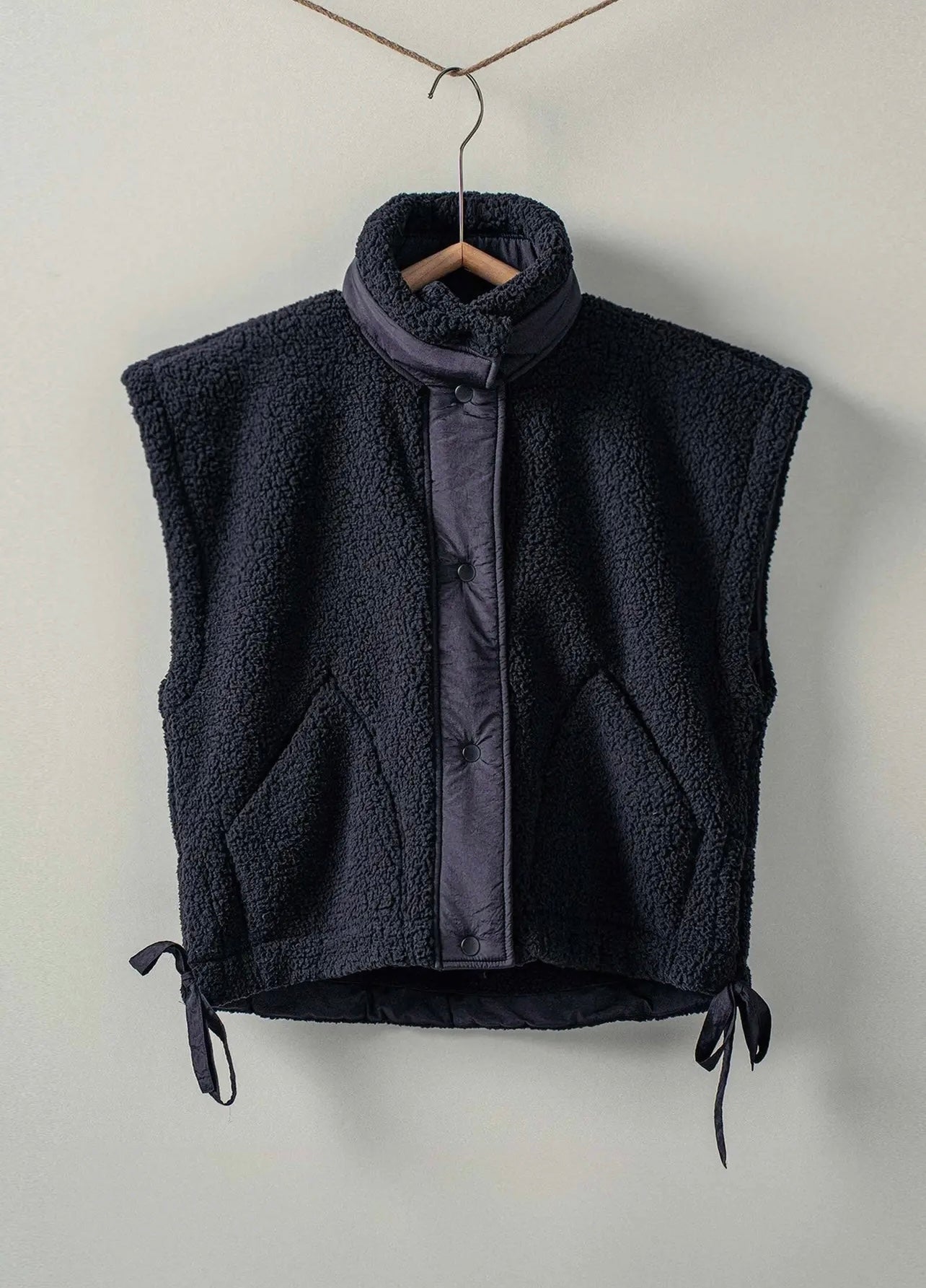 Teddy oversized vest