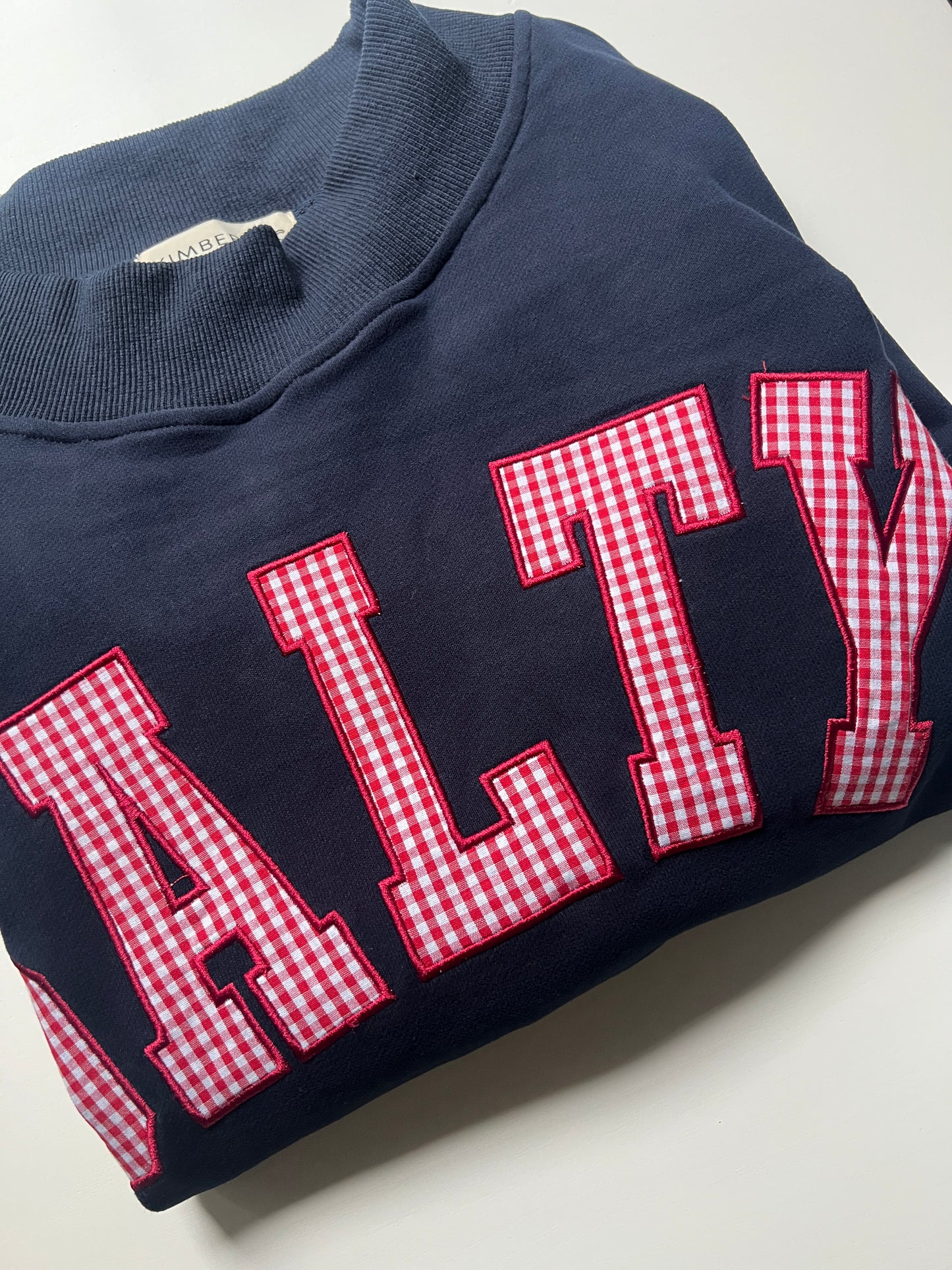 “SALTY” mock neck sweatshirt