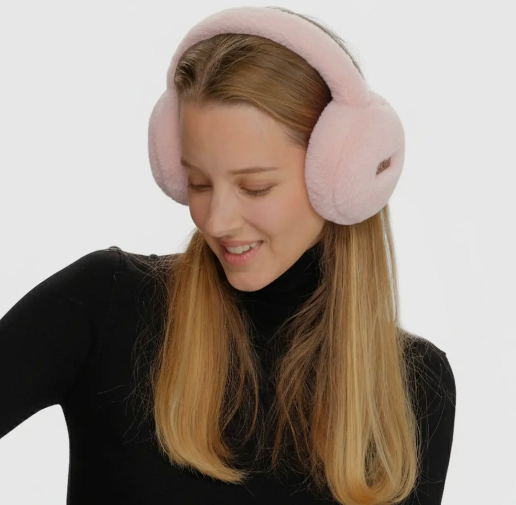 Rosie pink earmuffs