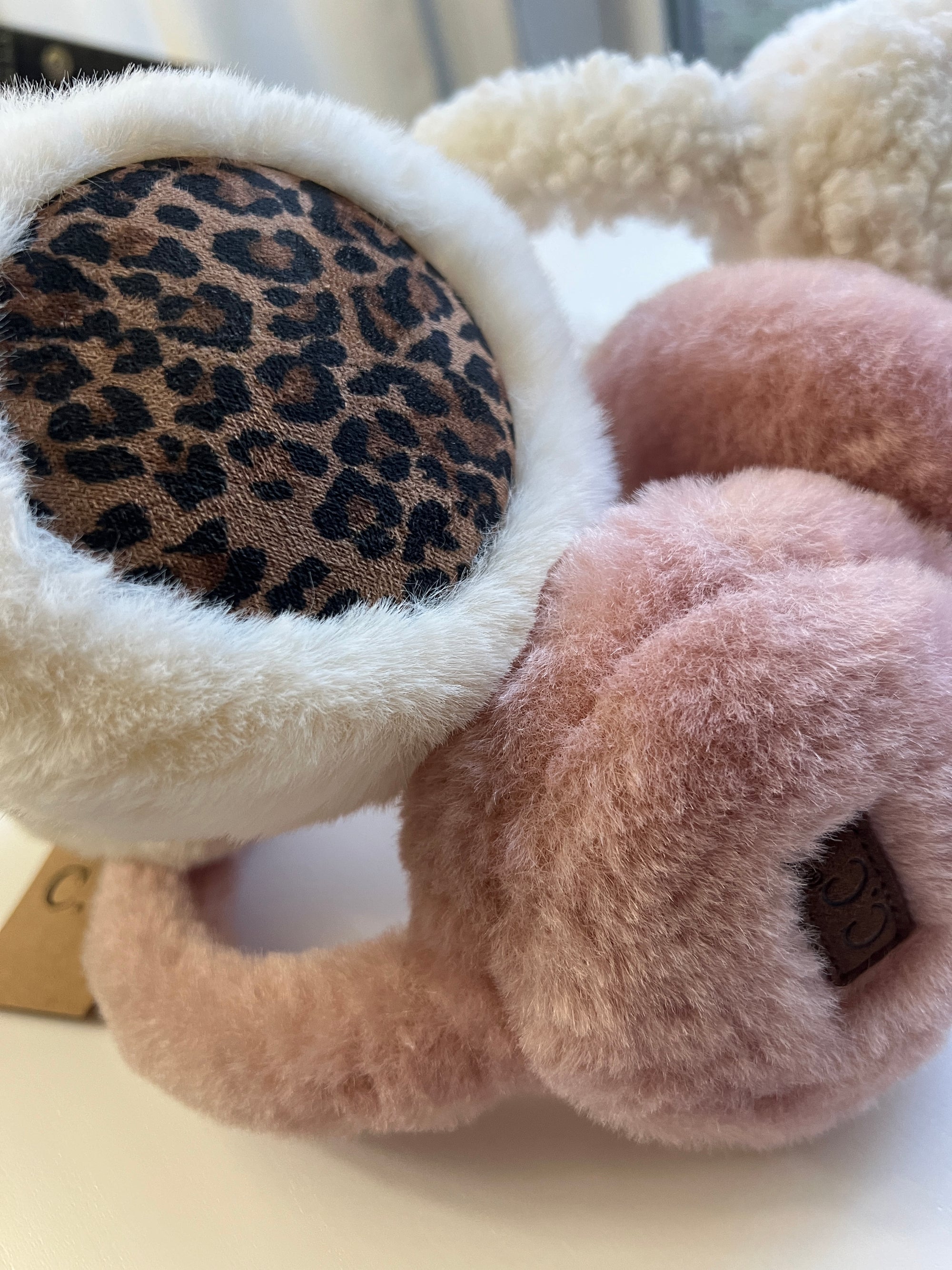 Leopard earmuffs