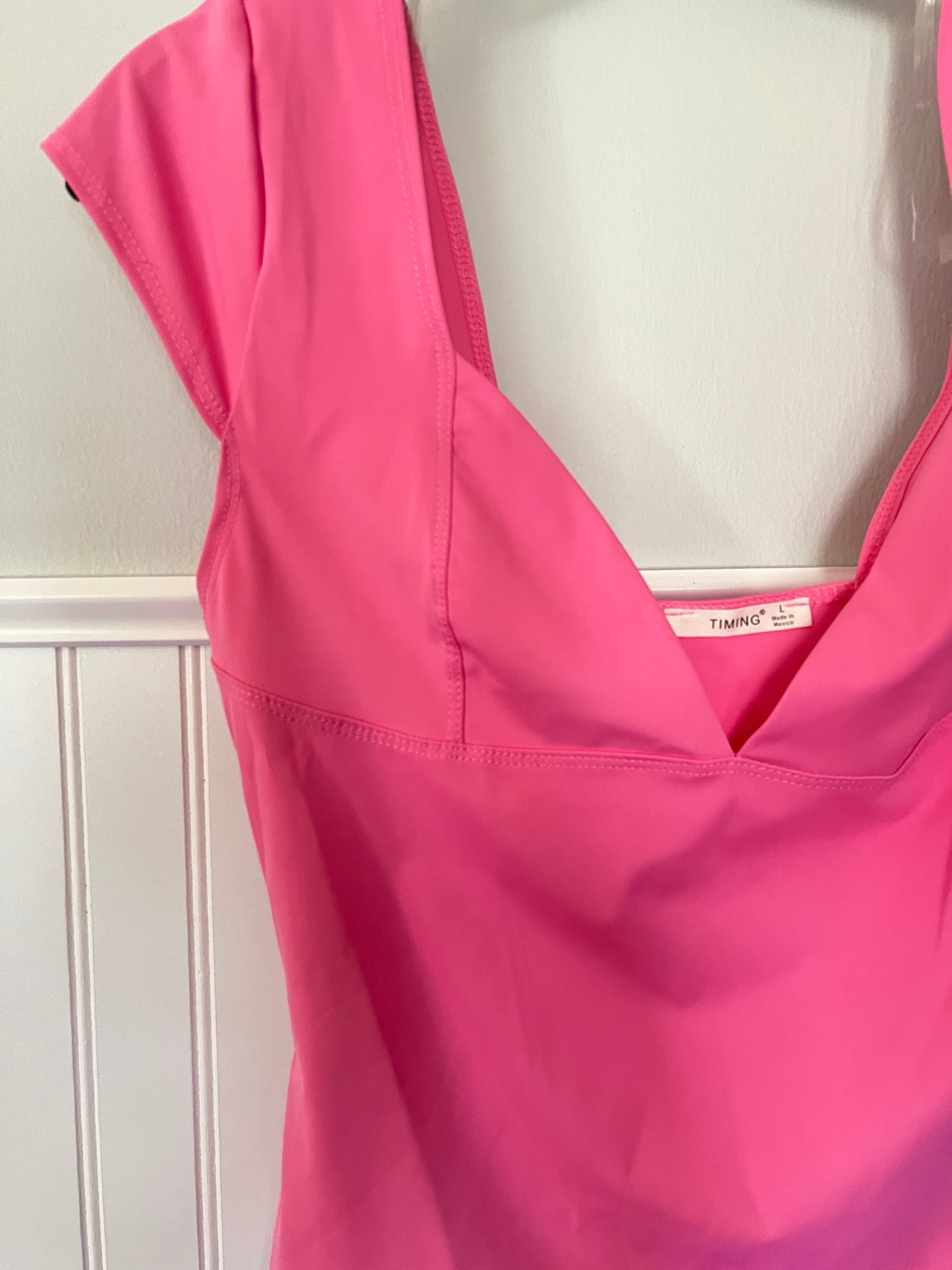 Pink top