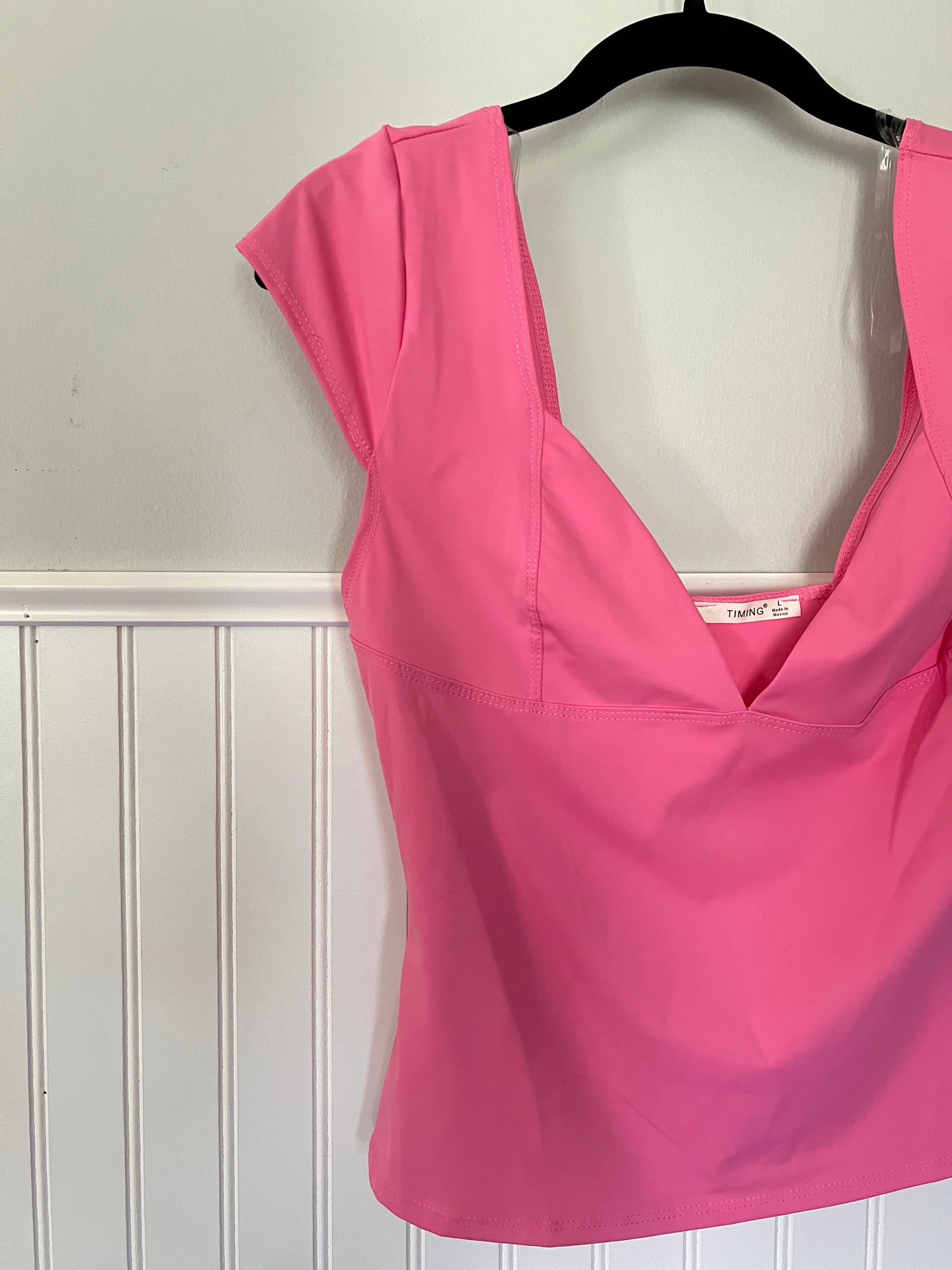 Pink top