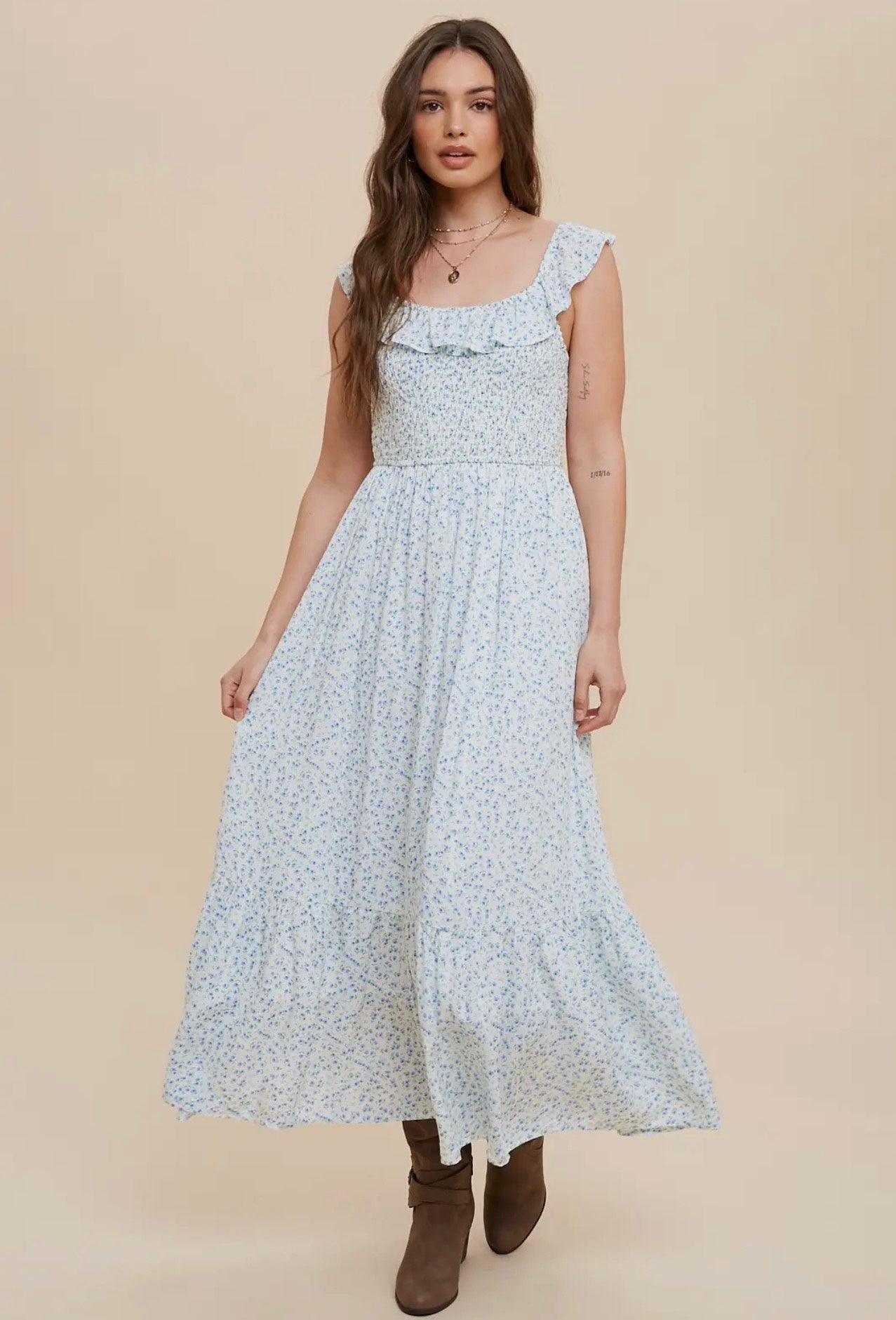Spring maxi dress