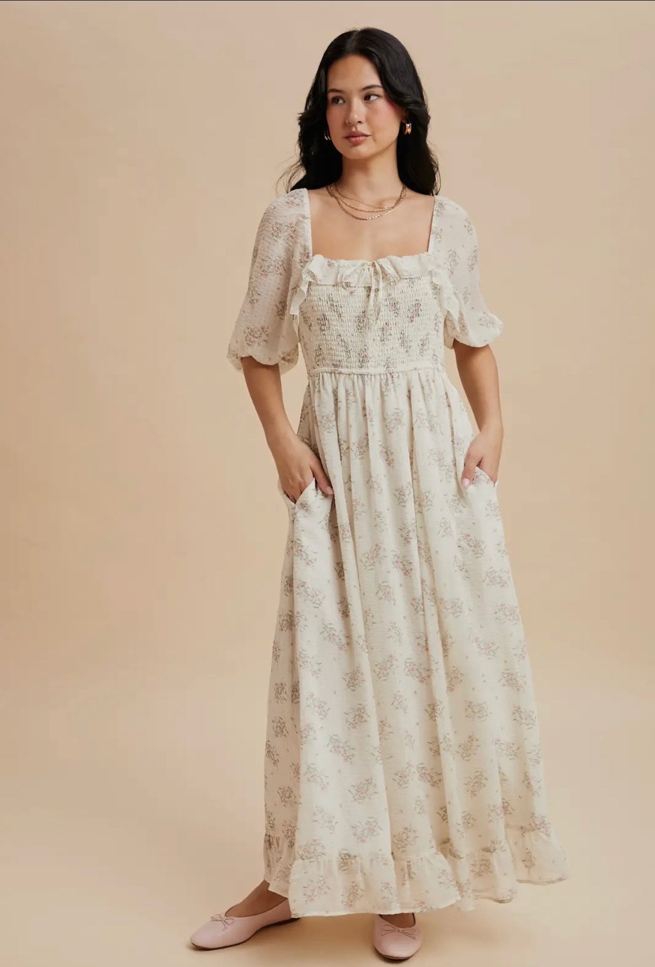 Blossom maxi dress