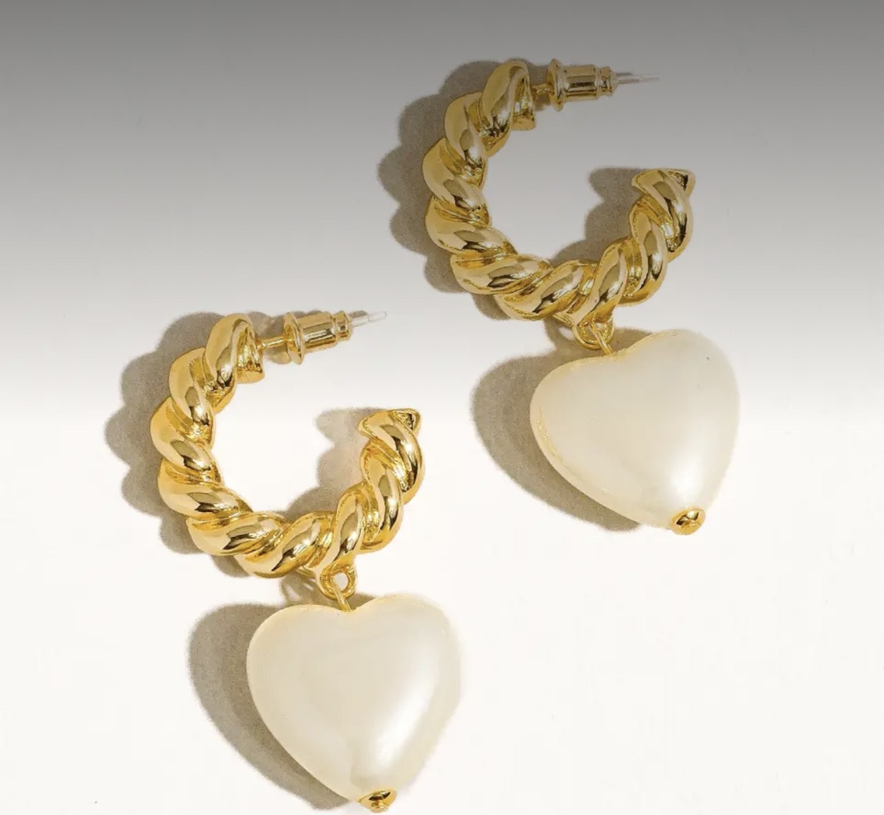 Heart earring
