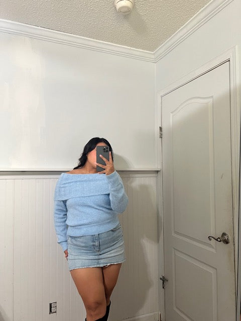 Sweet off Shoulder Sweater
